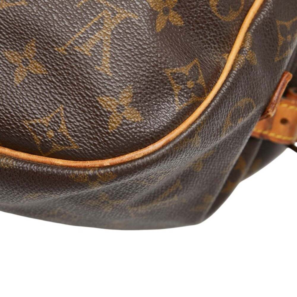 LOUIS VUITTON Brown Monogram Leather Shoulder Bag - Picture 6 of 11
